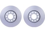 2X Hella 8DD 355 128-011 Disco Freno, Asse Anteriore