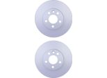 2X Hella 8DD 355 127-701 Disco Freno, Asse Anteriore