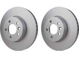 2X Hella 8DD 355 132-211 Disco Freno, Asse Anteriore