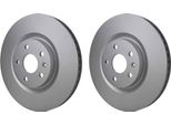 2X Hella 8DD 355 132-621 Disco Freno, Asse Anteriore