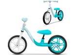 Lionelo Alex Balance Bike Bicicletta Per Bambini Fino A 30 Kg Sella E Manubrio Regolabili Ruote In Schiuma Eva Da 12 Pollici Turchese
