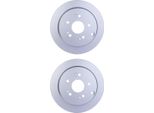 2X Hella 8DD 355 118-901 Disco Freno Asse Posteriore