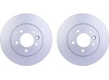 2X Hella 8DD 355 118-641 Disco Freno Asse Anteriore