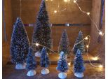 Set Albero Di Neve 8 Pezzi Mini Alberi