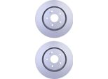 2X Hella 8DD 355 125-321 Disco Freno, Asse Anteriore