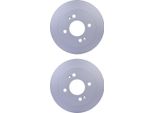 2X Hella 8DD 355 126-491 Disco Freno Asse Posteriore