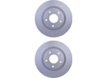 2X Hella 8DD 355 125-521 Disco Freno, Asse Anteriore