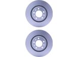 2X Hella 8DD 355 125-401 Disco Freno Asse Posteriore