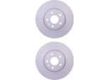 2X Hella 8DD 355 123-161 Disco Freno, Asse Anteriore
