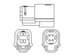 Sonda Lambda Magneti Marelli Per Ford Fiesta Mk6 Hatchback (JA8, JR8) Riscaldata 870 Mm 466016355179