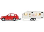 Toi-Toys - Metal World - Auto Giocattolo Con Caravan (Scala: 1:48) Modellino Di Auto Caravan