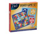 Harlequin Vince Il Gioco Da Tavolo 2-In-1 Gooseboard E Ludo