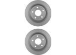 2X Hella 8DD 355 133-781 Disco Freno Asse Posteriore