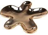 Clayre & Eef Decorazione Ciotola Bambola 13X12 Cm Porcellana Color Oro