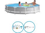 Intex Pool Prism Frame 366X76 Cm - Set Piscina