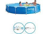 Telaio In Metallo Per Piscina Intex 366X76 Cm - Schwimmbad-Set