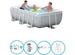 Intex Pool Prism Frame - Schwimmbad-Set - 300X175X81 Cm