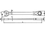 Tengtools 131890600 Chiave A Cricchetto Combinata 13Mm 600513Rf