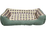 Divano Letto Morbido Per Cane 75 X 58 X 19 Cm Dimensioni. L (Verde)