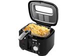 Friggitrice Tesla Easycook AE300, Capacità 2,5 Litri, 1800 W, Nero