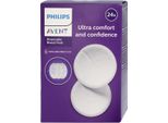 Philips Avent SCF254/24 Tamponi Per Il Seno, Tampone Per Il Seno, Rotondo, Cina, Bianco, 130 Mm, 2 Mm
