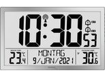 Technoline WS8113 Orologio Da Parete Radiocontrollato | Digitale | Visualizzazione Dei Giorni Della Settimana