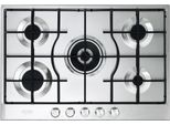 De'longhi SLF575LX Piano Cottura Inox Da Incasso 75 Cm Gas 5 Fornelli