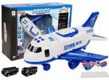Aereo Pieghevole Della Polizia Con Auto 1:64
