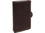 The Chesterfield Brand Porta Carte Di Credito Francis Cardholder Brown Marrone Scuro