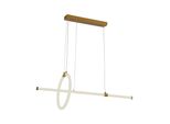 Lampada A Sospensione Geometrica A Led Oro 3000K V-TAC VT-7818-8023