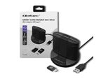 Qoltec 50632 Lettore Di Smart Card Smart Id SCR-0632 | Usb Tipo C