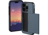 Custodia Per Iphone 15 Pro - Plastica - Custodia Rigida/Cover Imoshion - Blu Scuro
