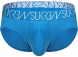 Sukrew - Intimo Da Uomo Slips - Apex Brief Azure - 1X Taglia Xs