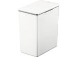 Cestino Eko Con Coperchio A Cerniera Morandi Touch Bin 20 L Bianco