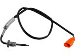 Sensore Temperatura Gas Di Scarico Avvitato A 2 Poli Con Cavo Da 740 Mm Hella Per Audi A4 E Altri Modelli