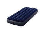 Letto Ad Aria Intex - 1 Persona - 76 X 191 X 25 Cm - Blu - Include Pompa E Kit Di Riparazione