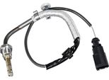 Sensore Temperatura Gas Di Scarico Avvitato A 2 Poli 366 Mm Cavo Hella Per Es. Audi Q5