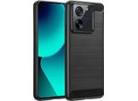 Xiaomi 13T/Xiaomi 13T Pro Sleeve - Silicone - Custodia/Copertura Morbida Imoshion - Nero