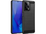 Xiaomi Poco X5 Pro/Xiaomi Redmi Note 12 Pro Cover - Silicone - Imoshion Custodia Morbida/Copertura Posteriore - Nero