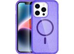 Custodia Iphone 14 Pro Max Iphone 14 Pro Max Cover Protettiva Sparkle Backcover Met Magsafe Plastic Purple Imoshion