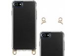 Iphone Se 2022/ Iphone Se 2020/ Iphone 8/ Iphone 7 Custodia - Plastica - Selencia Custodia Rigida/Custodia Con Cinturino/Copertura Posteriore - Trasparente