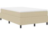 Vidaxl Struttura Letto A Piattaforma Grigio-Verde 120 X 190 Cm Tessuto