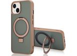 Cover Per Iphone 13 - Plastica - Custodia Rigida/Copertura Posteriore Accezz - Marrone