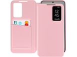 Avizar, Cover Per Samsung Galaxy S25 Con Sportello Per Schede, Rosa