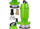 Maltec Pompa Sommergibile Acqua Sporca Pompa Acqua Pulita 12000 L/H 550W Verde, Cavo 10M, Immersione Fino A 8M