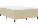 Vidaxl Struttura Letto A Piattaforma Grigio-Verde 160 X 200 Cm Tessuto