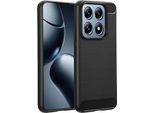 Xiaomi 14 Cover - Silicone - Imoshion Custodia Morbida/Copertura Posteriore - Nero