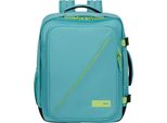 American Tourister Zaino Borsa Da Viaggio Con Scomparto Per Laptop Take2Cabin Casual Backpack 38,5L Dusty Turquoise / Lime Turchese