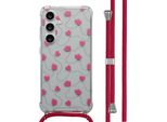 Custodia Per Samsung Galaxy S24 - Plastica - Imoshion Custodia Morbida/Manicotto Con Cinturino/Copertura Posteriore - Colorata