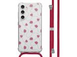 Custodia Samsung Galaxy S24 Fe - Plastica - Imoshion Custodia Morbida/Manicotto Con Cinturino/Copertura Posteriore - Colorata